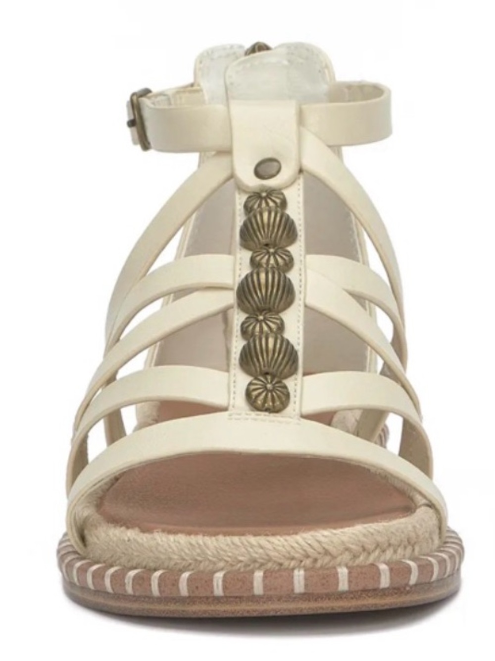 Lucky Brand Women's Korina Embellished Strappy Gladiator Flat Sandals 5M New - Picture 4 of 13